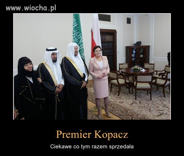 Ciekawe co znów sprzedała??