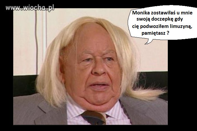 Urban podwoził Monikę Olejnik 