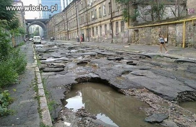 A Ty narzekasz na drogi...