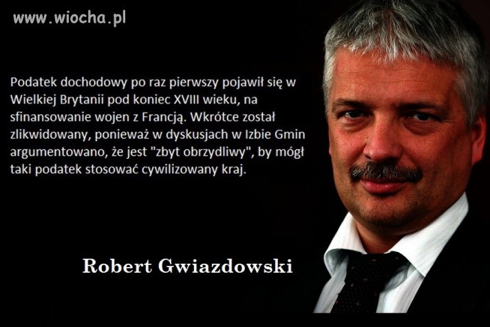 Gwiazdowski o podatkach 