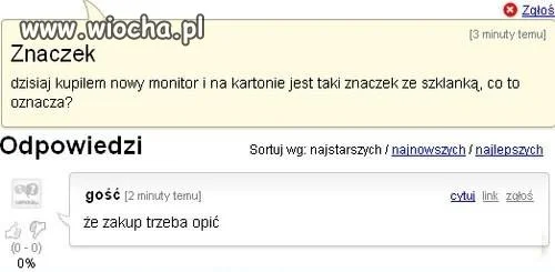 Znaczek naklejony 