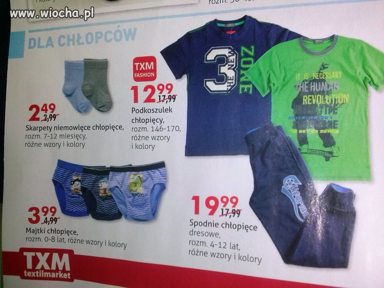 Promocja spodni dresowych w Textil Market