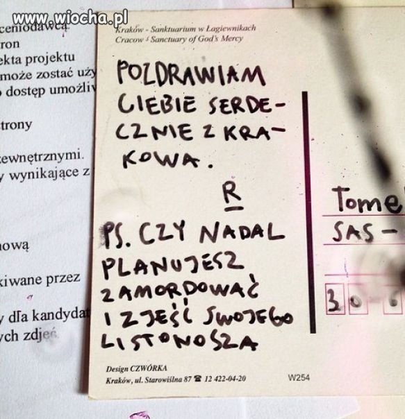 Trolling listonosza