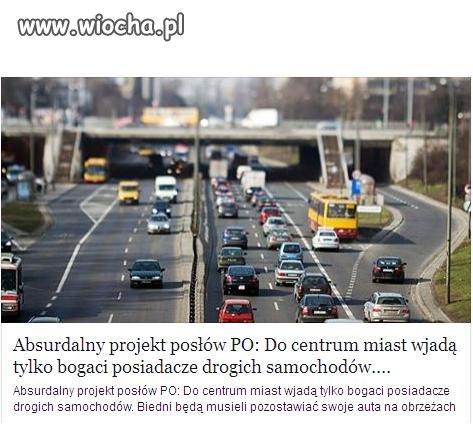 Centrum tylko dla bogatych.