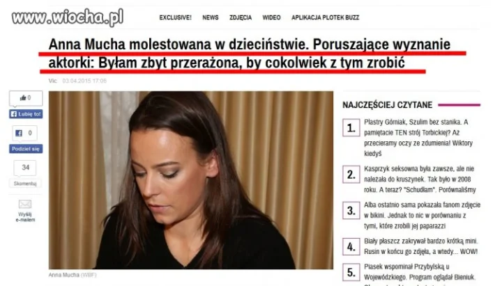 Zaczyna brakować rozgłosu to trzeba czymś zaistnieć...