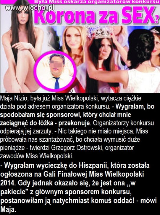Korona za ''wycieczkę" do Hiszpanii 