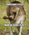 Prosiłam o ciszę!