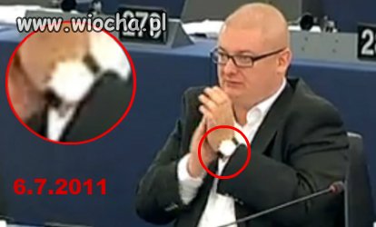 Długo się trzymał - aż do kwiatków i piwka