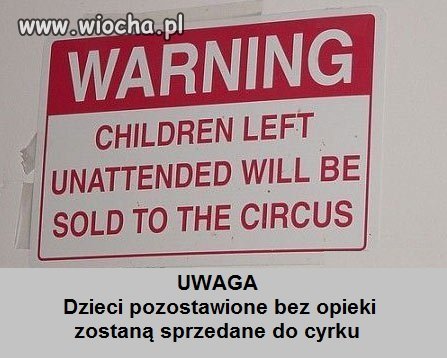 Ostrzeżenie
