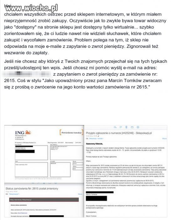 Kolejny sklep uczciwy inaczej
