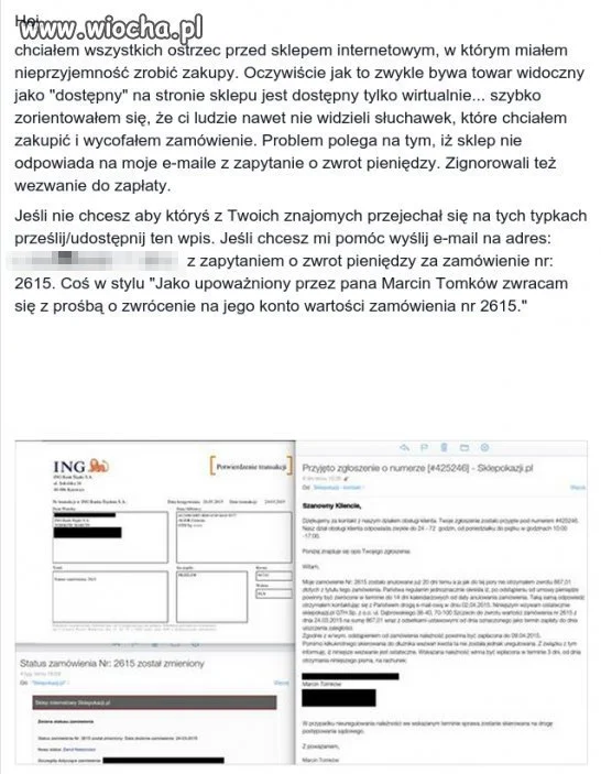 Kolejny sklep uczciwy inaczej