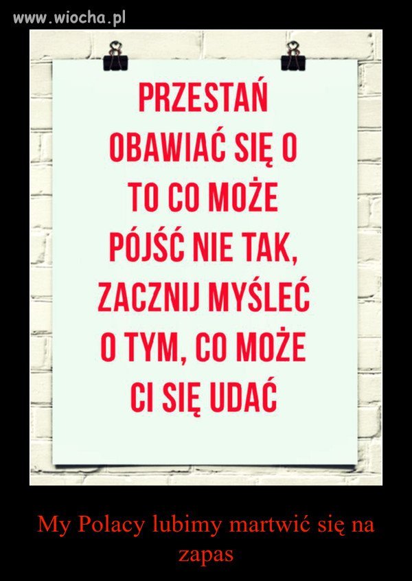 My Polacy lubimy...