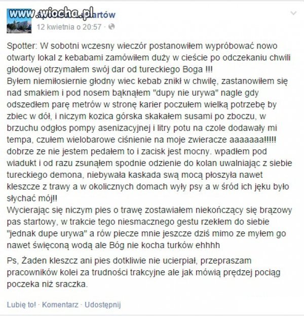 Kebaby takie są...