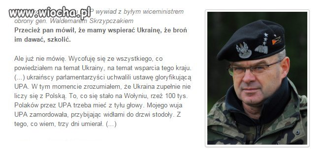 Dostał olśnienia?