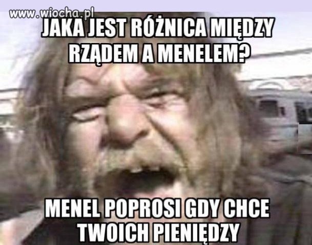 Rząd a menel
