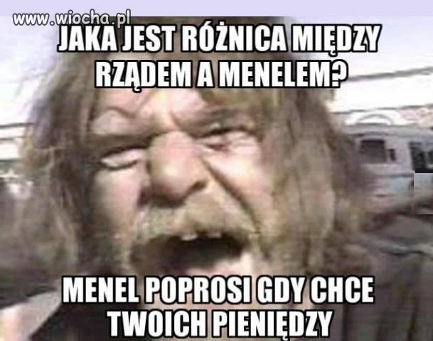 Rząd a menel