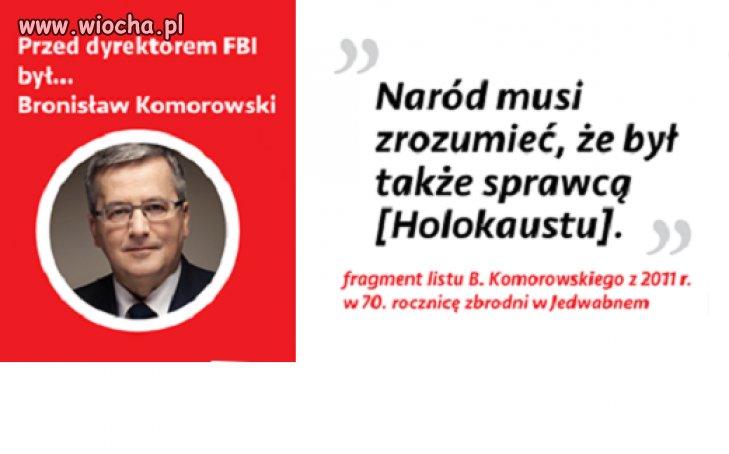 A dziwicie się jakiemuś dyrektorowi FBI...
