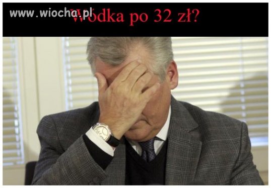 Aż się za głowę złapał 