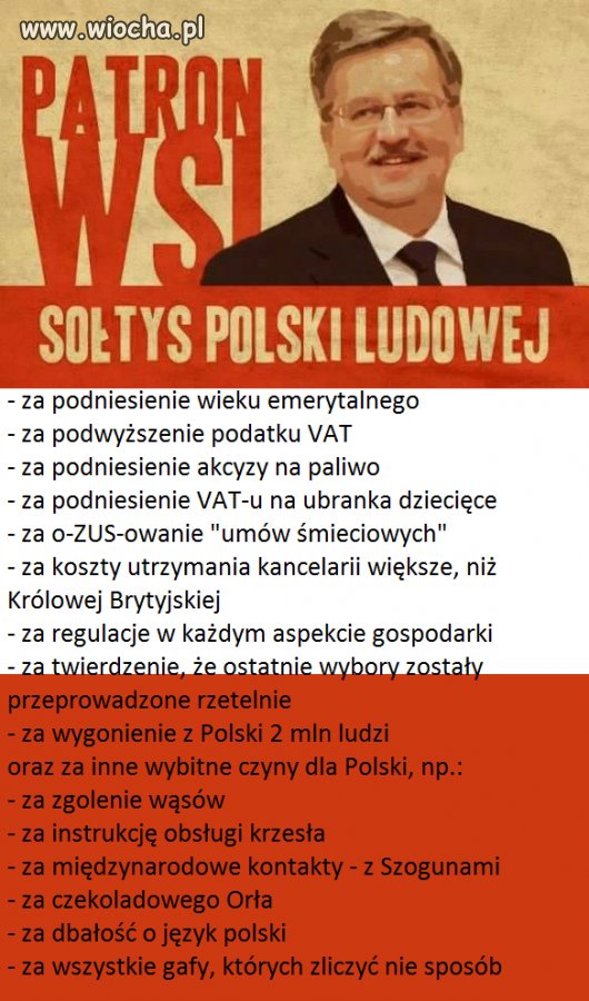 Polski patron wieśniaków