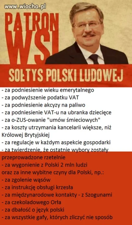 Polski patron wieśniaków
