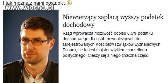 Teraz to wiernych będzie, że och ...