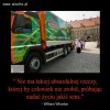 Było święcenie szamba to teraz czas na śmieciarki 