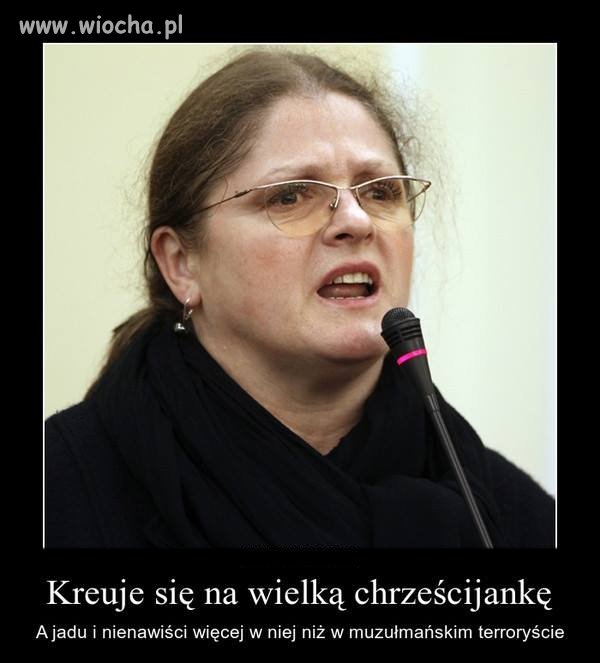 Jak nie zostanie posłanką to znajdzie pracę