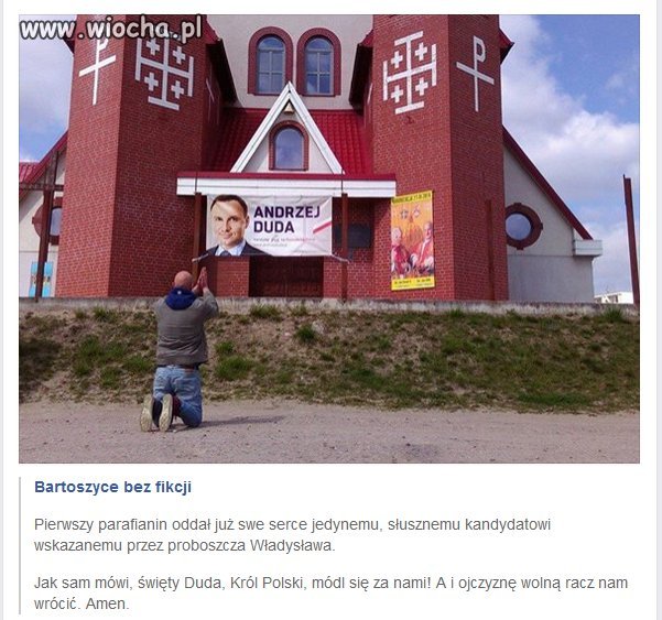 Świecki koścół w Bartoszycach.