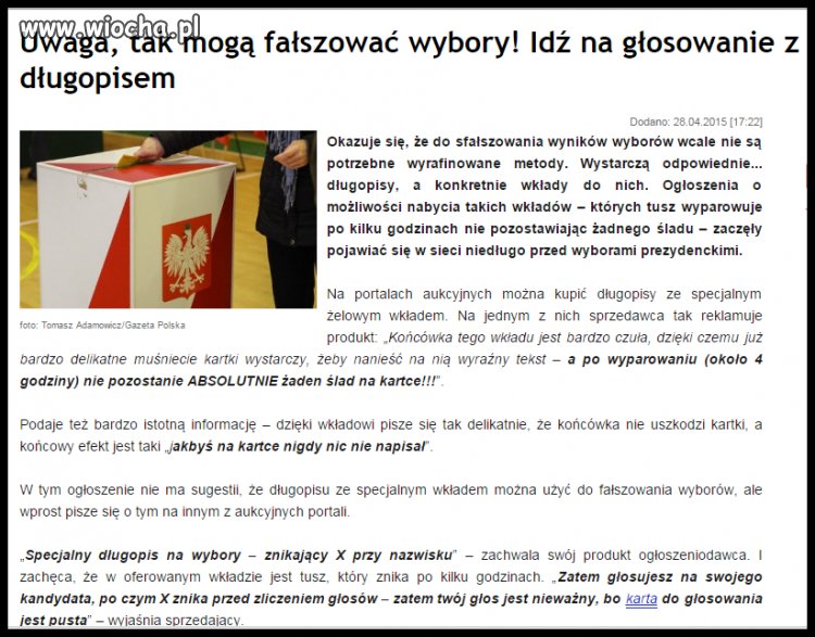 Rewelacje niezależnej