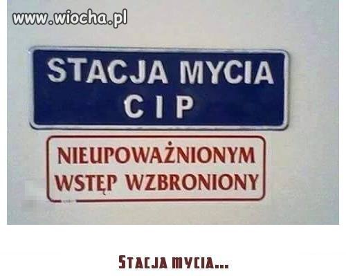 Stacja mycia 