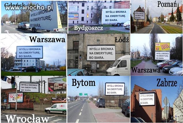 Wyślij Bronka na emeryturę