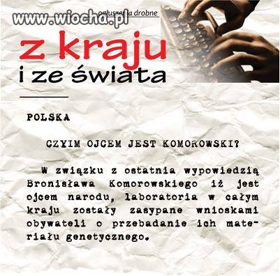 Przesłaliście swoje DNA?