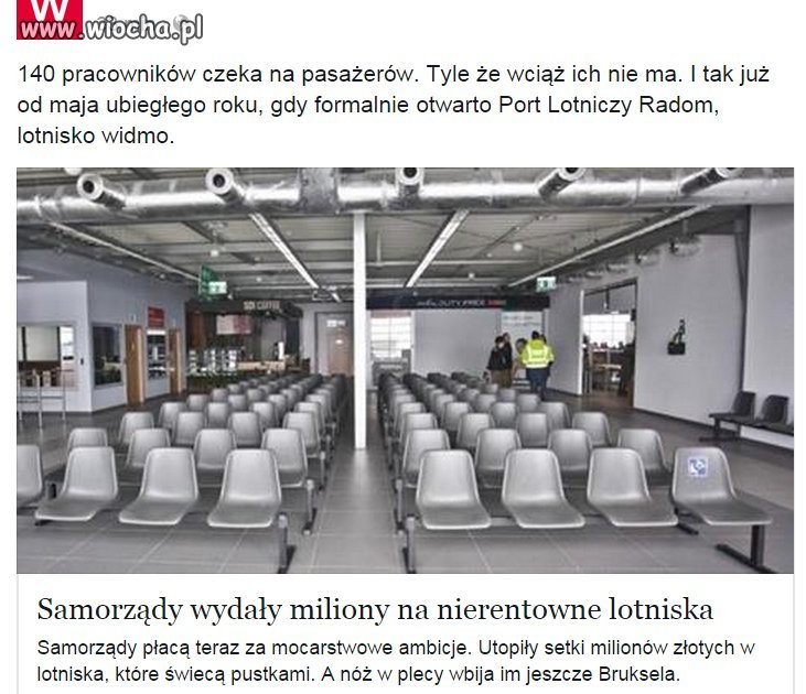 Za to JKM zrobili odprawę wraz z prześwietleniem 