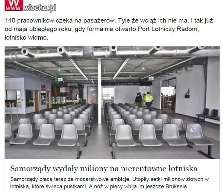 Za to JKM zrobili odprawę wraz z prześwietleniem 