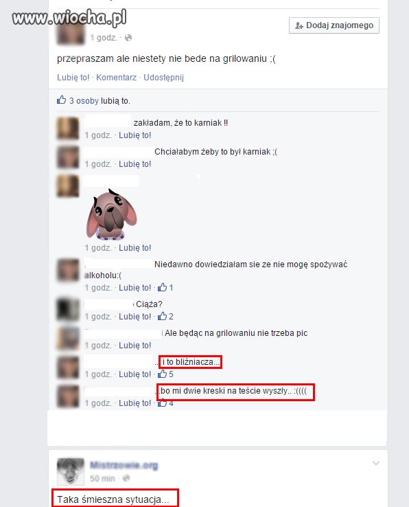 Taka śmieszna sytuacja