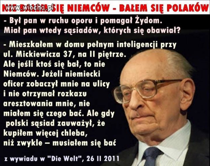Nie bałem się Niemców...