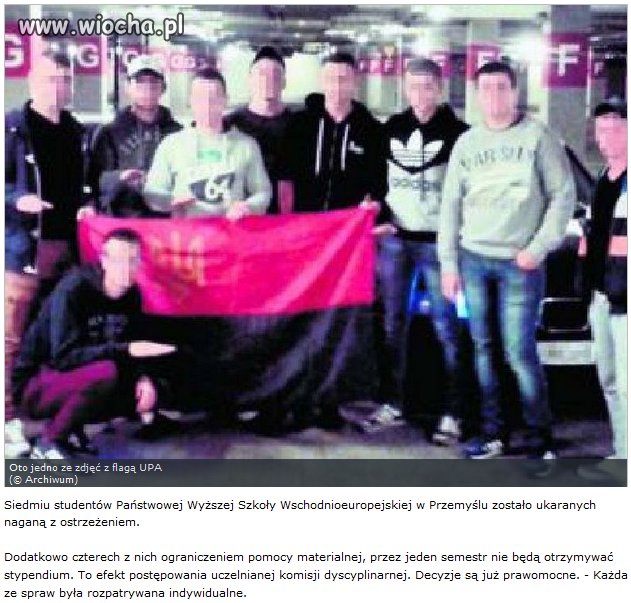 Studenci z Ukrainy którym Polska zapewnia byt