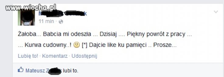 Zmarła babcia