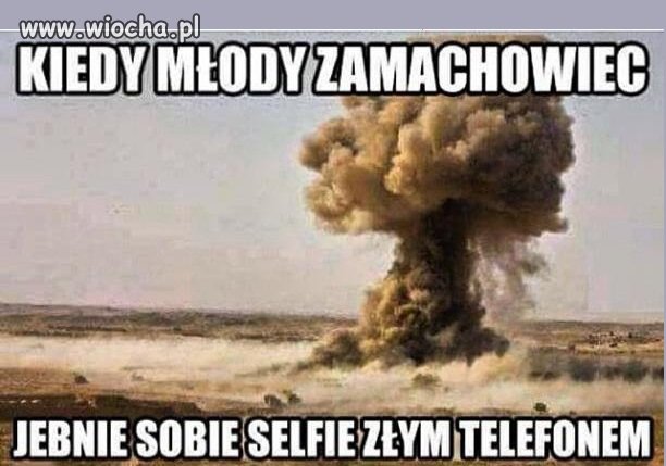 Młody zamachowiec