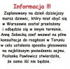 Ważne info