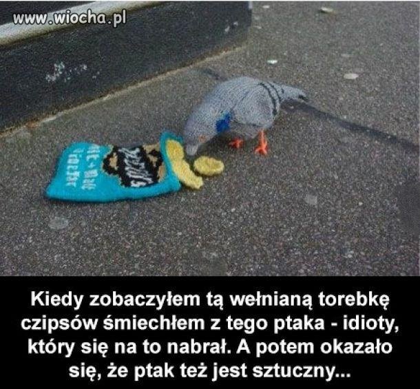 Wełniana torebka