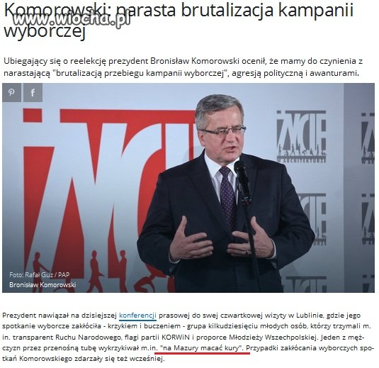 Wszyscy kochają swojego kandydata 