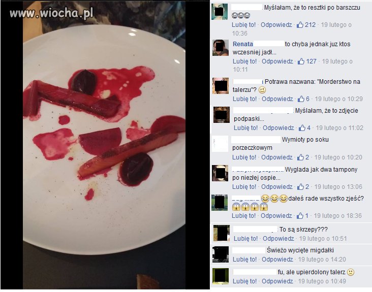 Zdjęcie dania w restauracji 