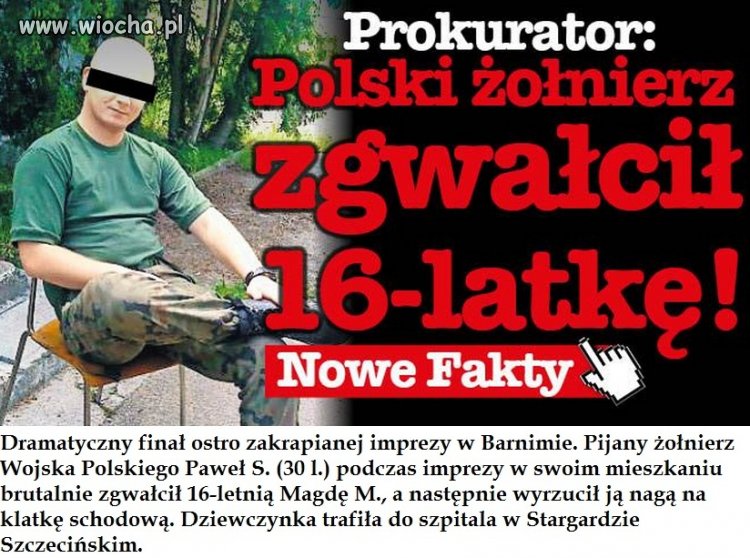 Zachował się jak kacap