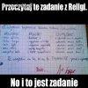Zadanie z religii