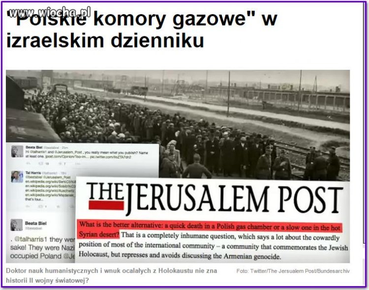 Żydłaki nas obrażją