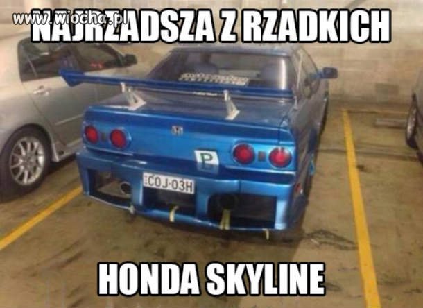 Piękna Honda Skyline 