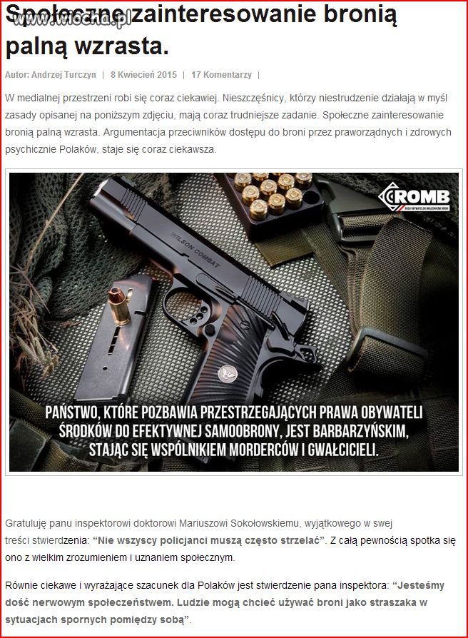 Jak bandyta zabije to jest normalne