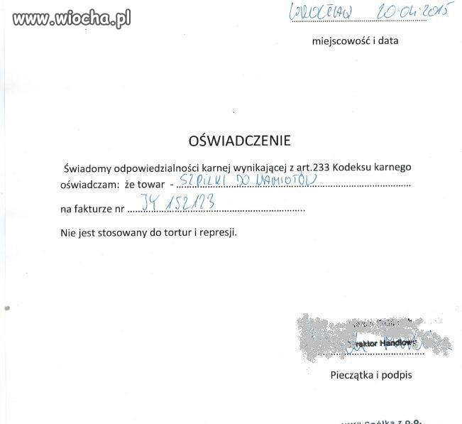 50 twarzy Izby Celnej.