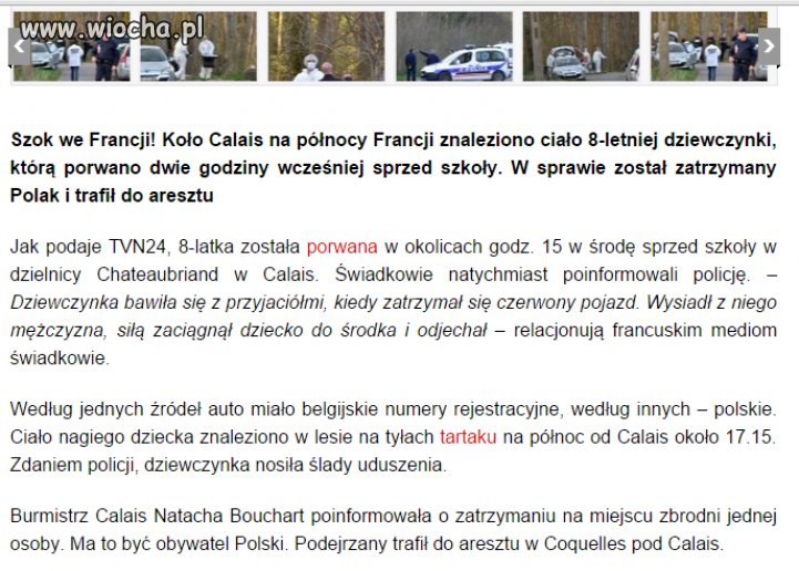 Myślałem że we Francji prędzej by to zrobił 